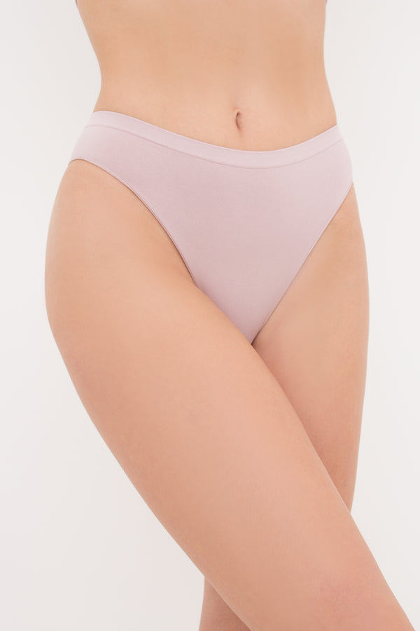 Бесшовные трусики бразилиана Brasilian Briefs Color burnished lilac