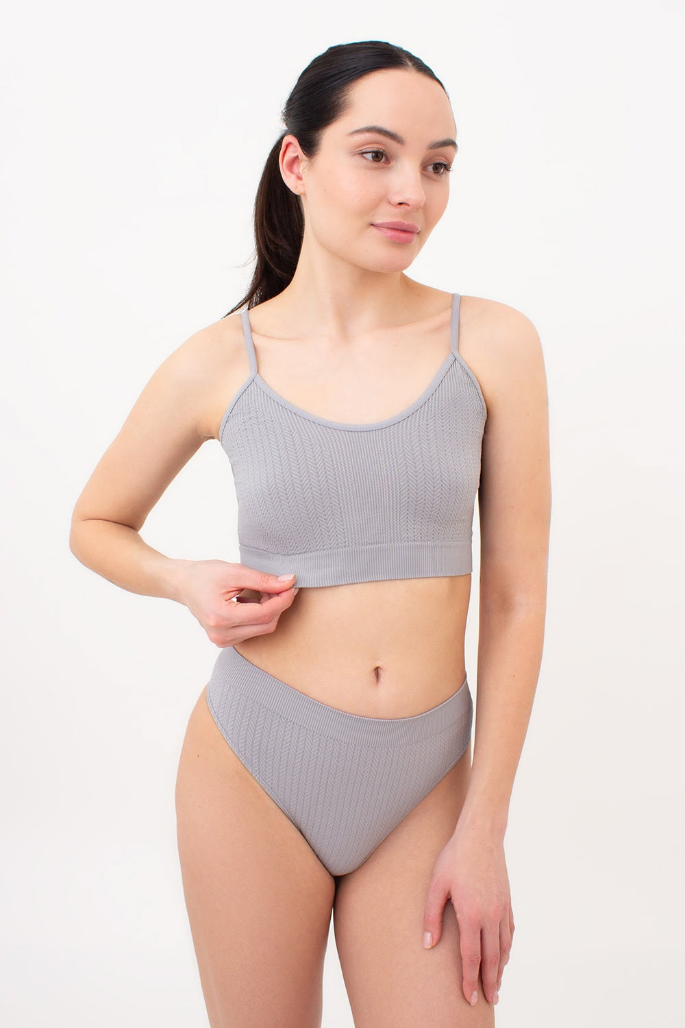 Топ с фактурным узором Cami Top Braid UP-00002894 griffin