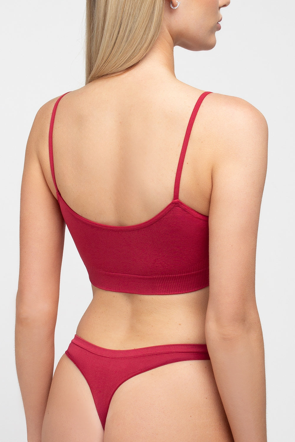 Бра-топ із мікрофібри Cami Top UP-00000405 winterberry Giulia спина
