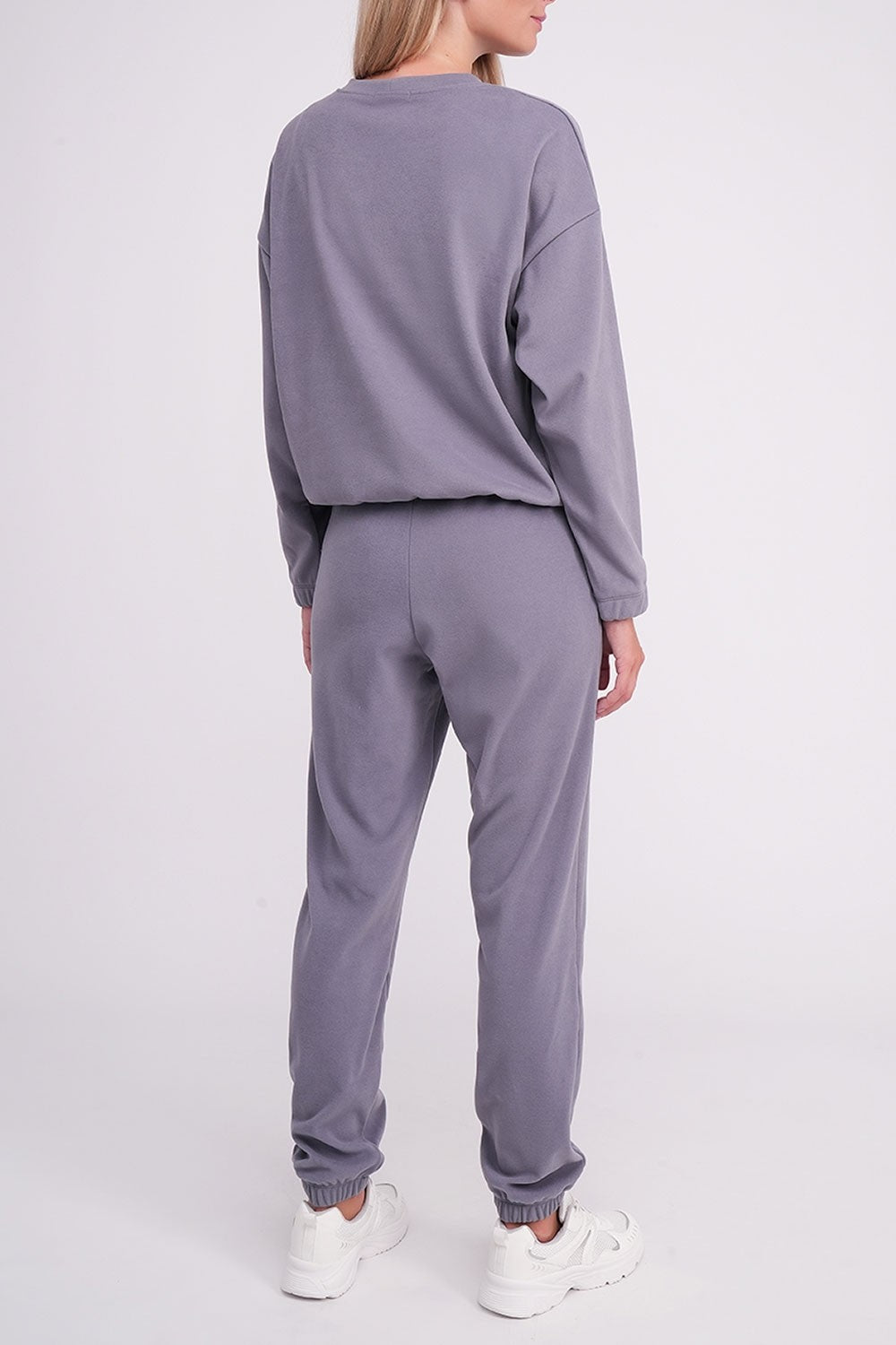 Домашній флісовий комплект Fleece Flow UP-00003005 grey Giulia спина