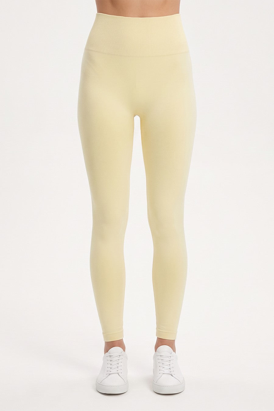 Леггинсы с моделирующим поясом Flexing Active UP-00003264 lemon grass