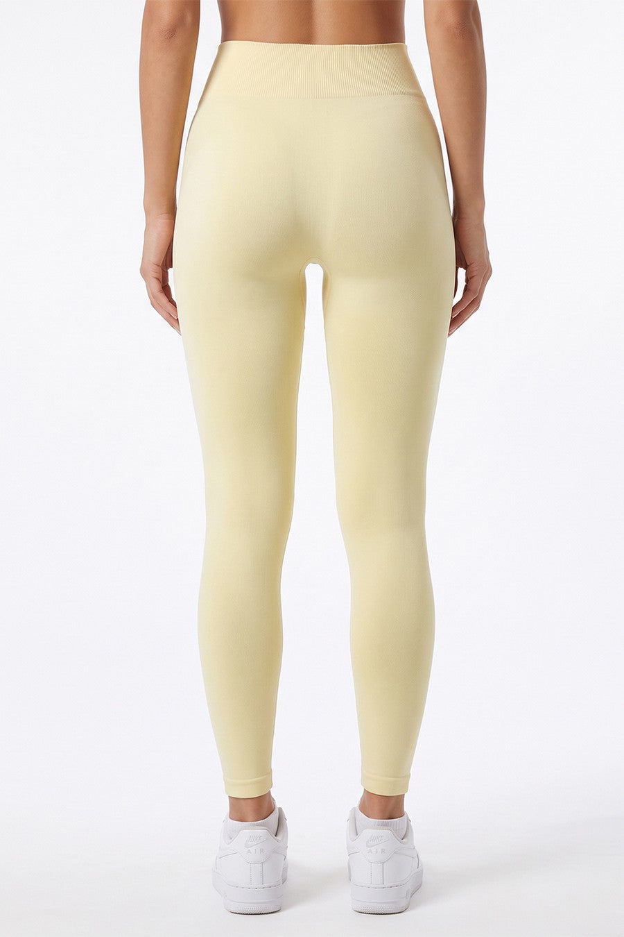 Бесшовные леггинсы Flexing UP-00003263 lemon grass