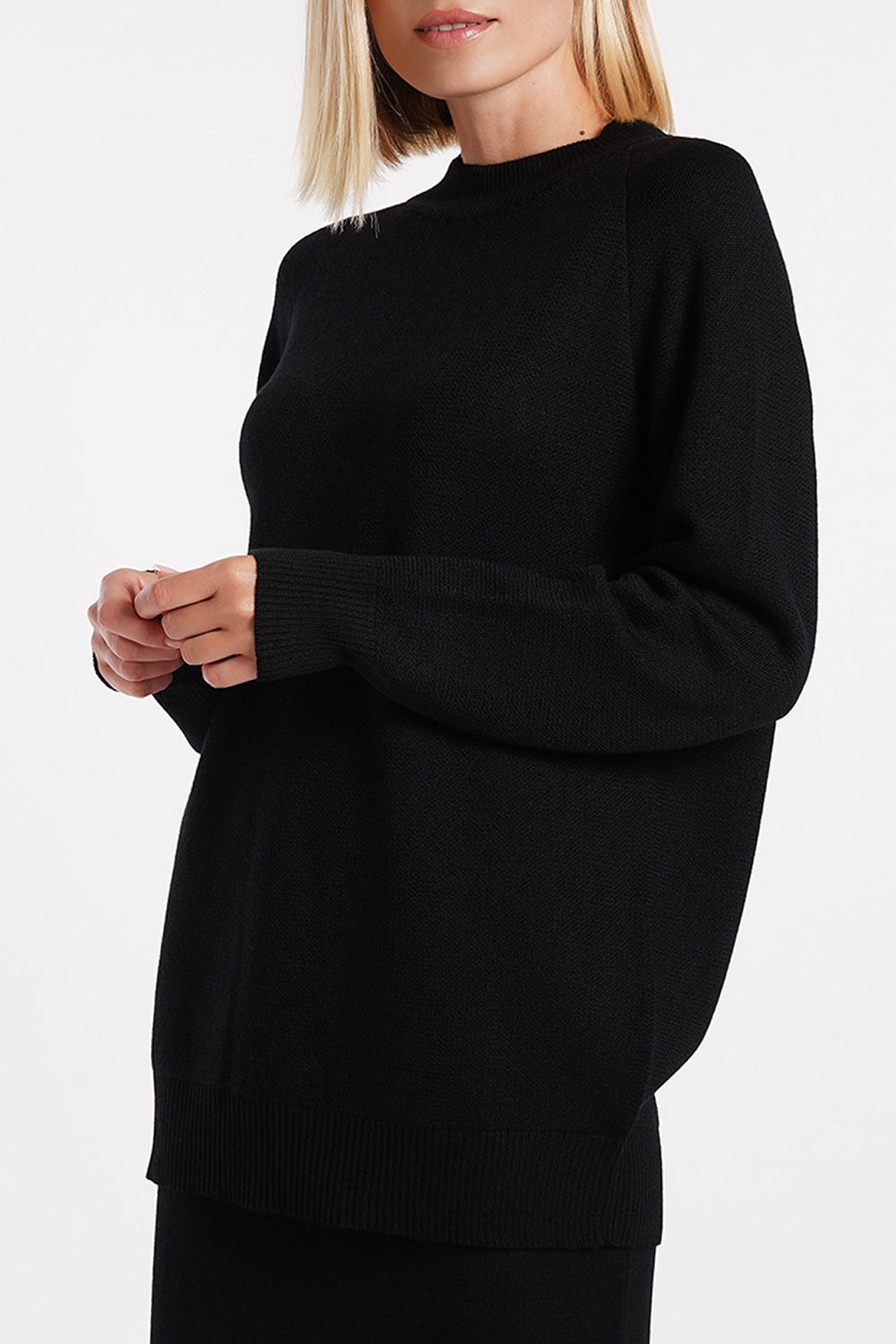 Джемпер із зовні Freyja UP-00002623 black Giulia