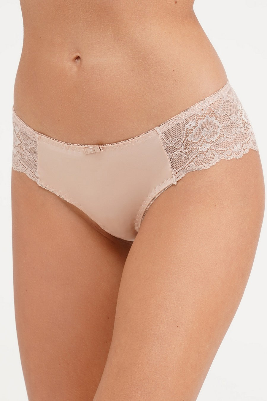 Трусики бразиліана з мереживом L5118B0-M UP-00001784 beige