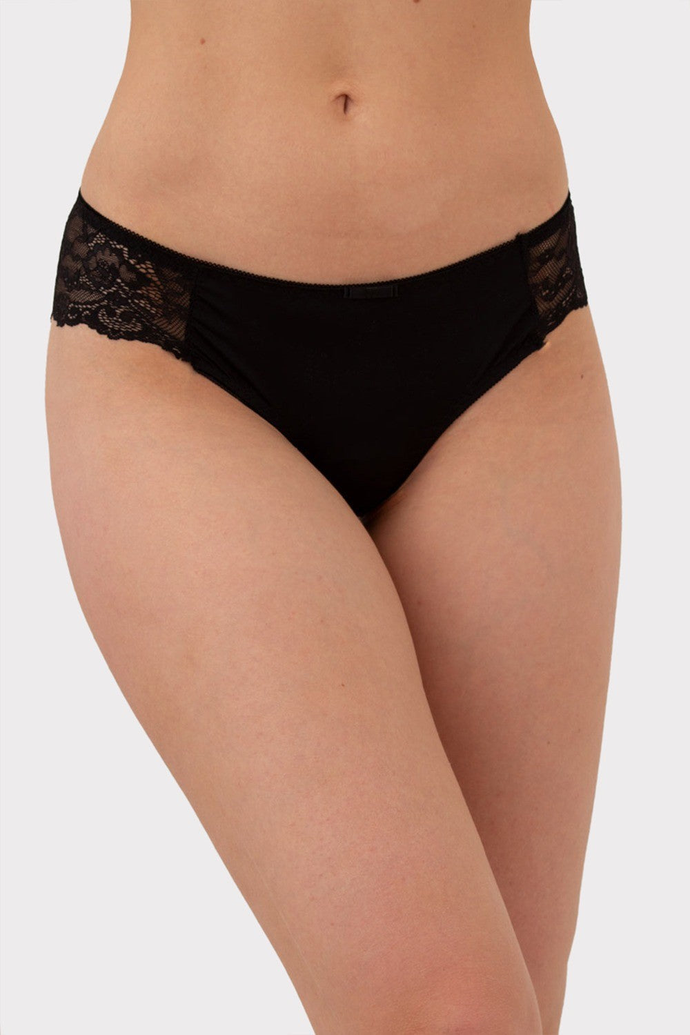 Трусики бразилиана с кружевом L5118B0-M UP-00001784 black