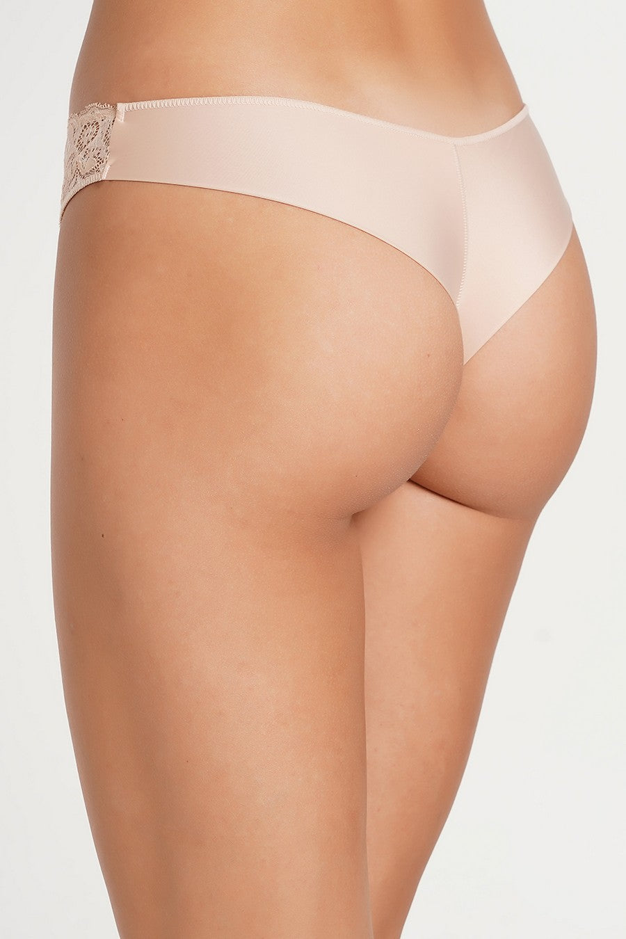 Трусики бразиліана з мереживом L5127BR-M UP-00001787 beige