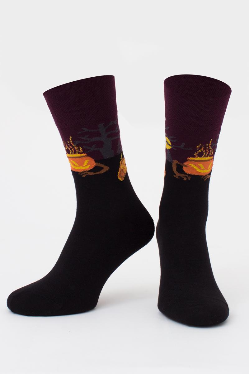 Мужские носки с принтом MS3 Halloween 2303 UP-00001403