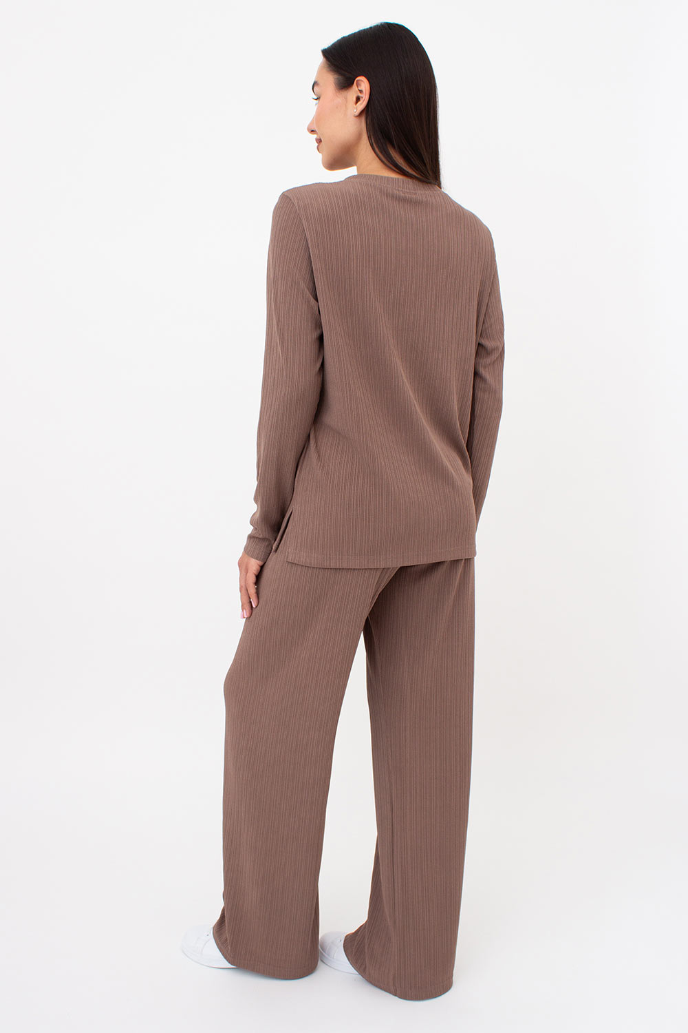 Домашний комплект в рубчик Ripplewear UP-00002769 mokko