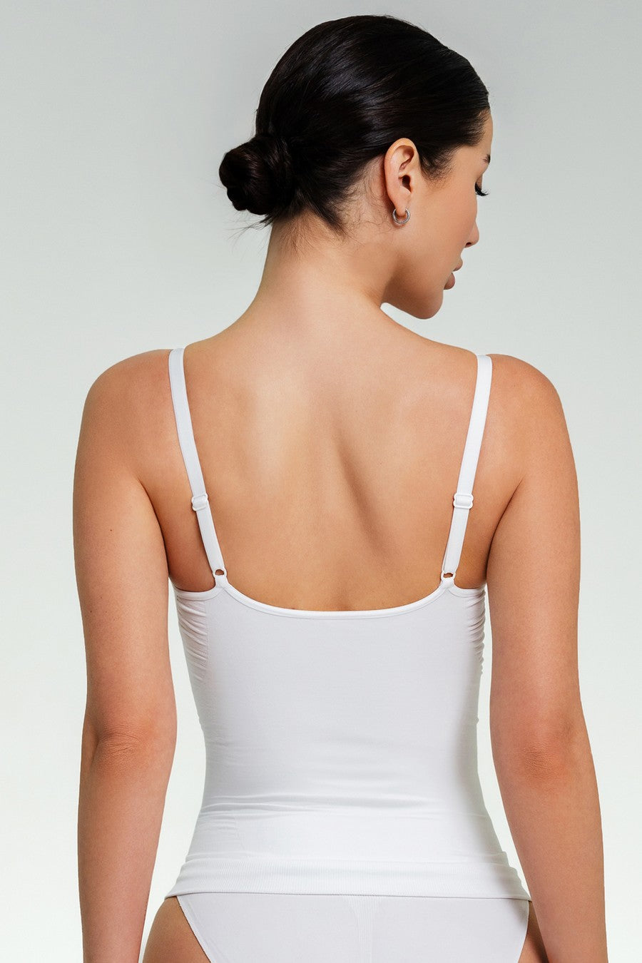 Бесшовная майка из микрофибры Shapewear UP-00002968 white