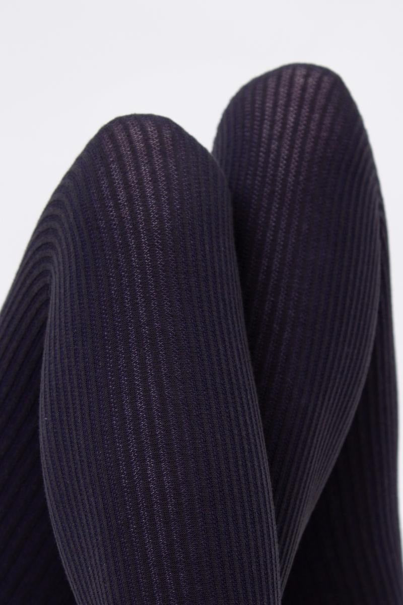 Хлопковые колготки в полоску Shell 1 150d