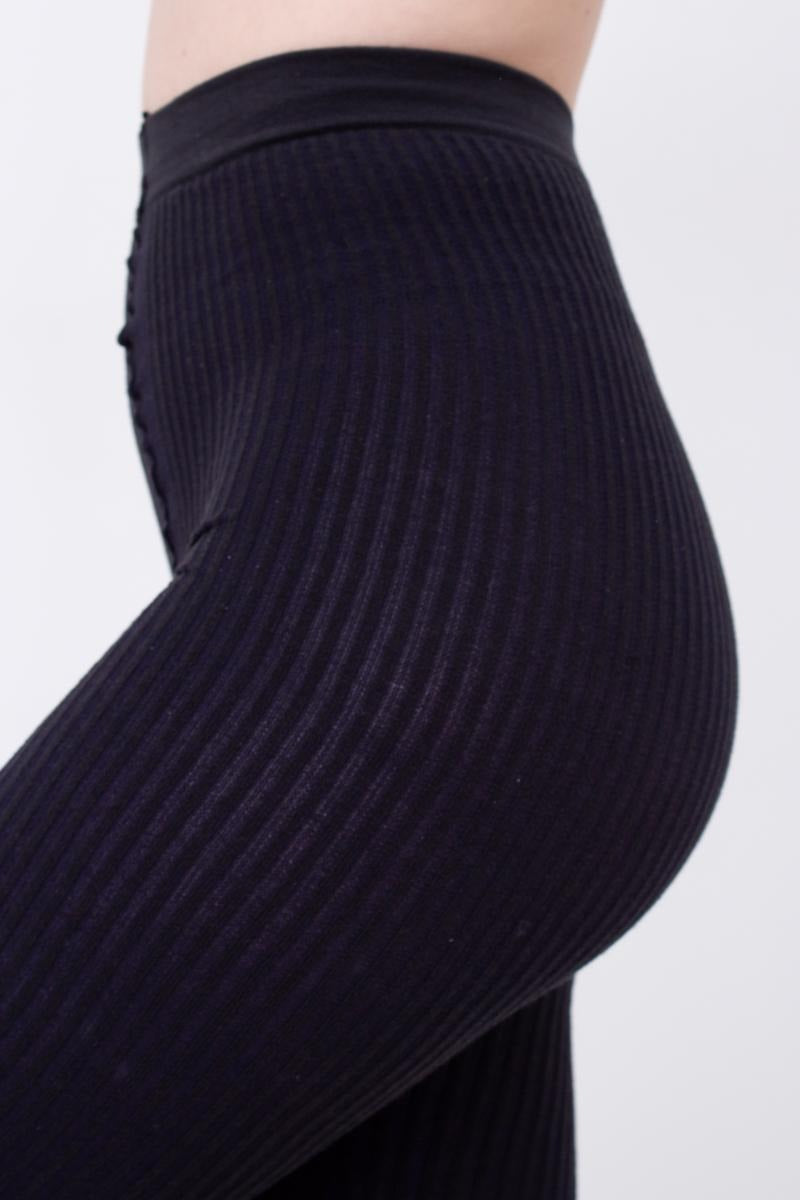 Хлопковые колготки в полоску Shell 1 150d