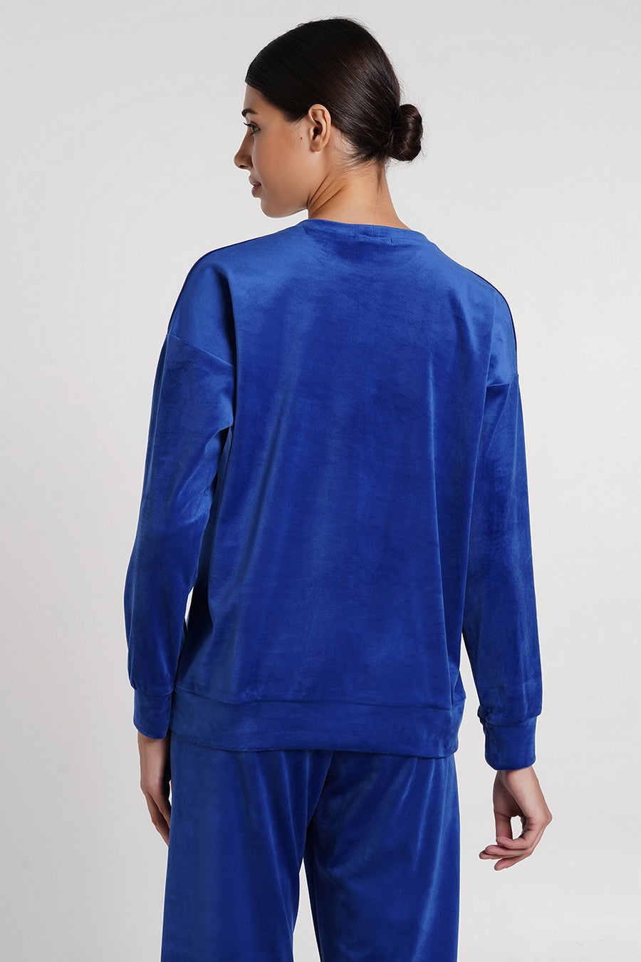 Велюровий світшот Soft Winter 4405/080 UP-00000882 navy