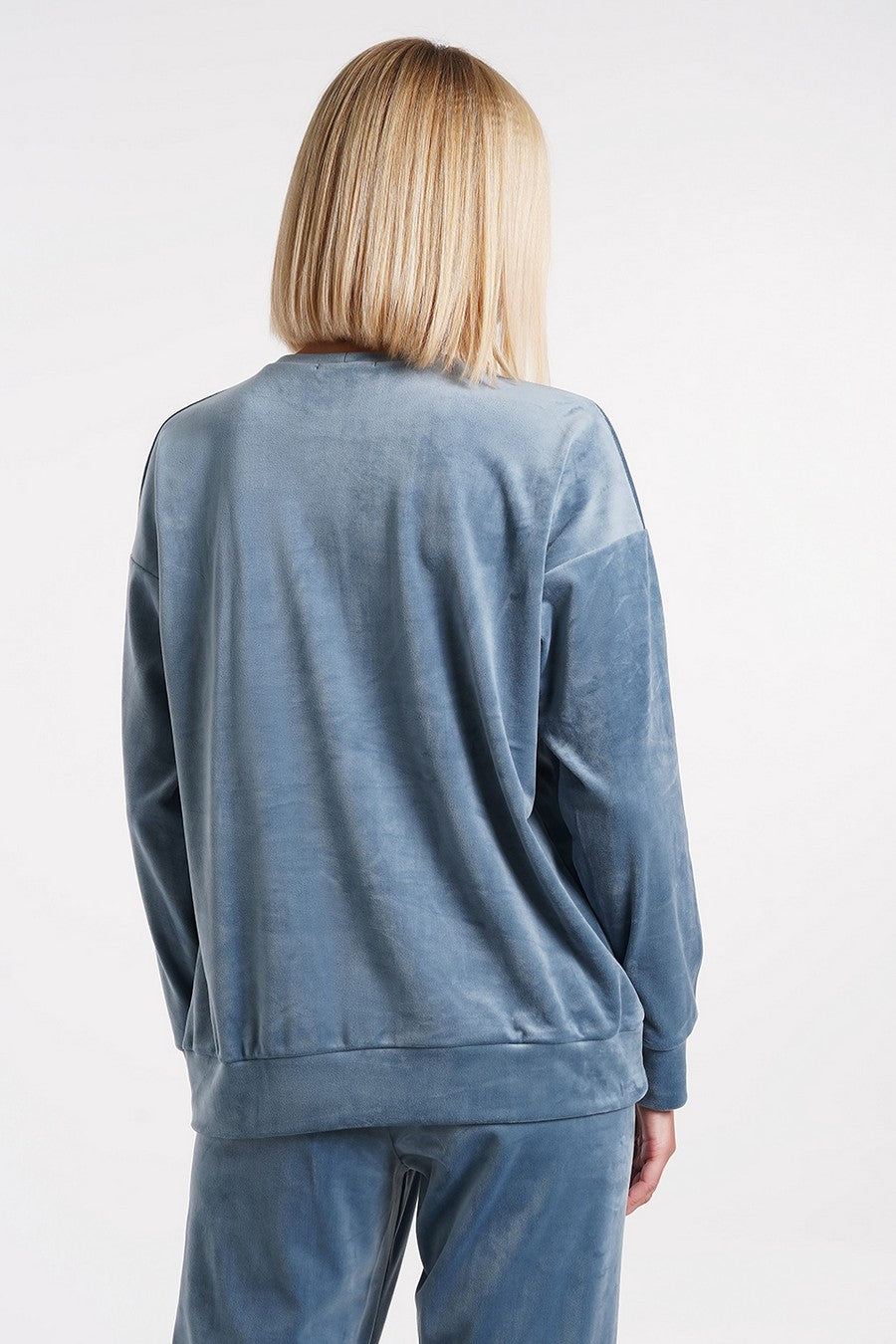 Велюровий світшот Soft Winter 4405/080 UP-00000882 smoky blue