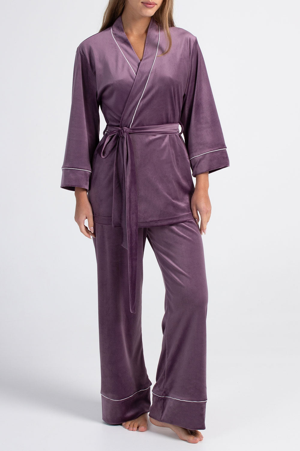 Комплект з велюру Soft Winter UP-00003090 lavender purple Giulia