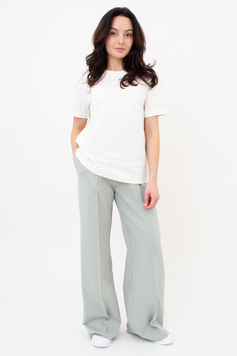 Спортивные широкие брюки Street Style UP-00000101 sage green