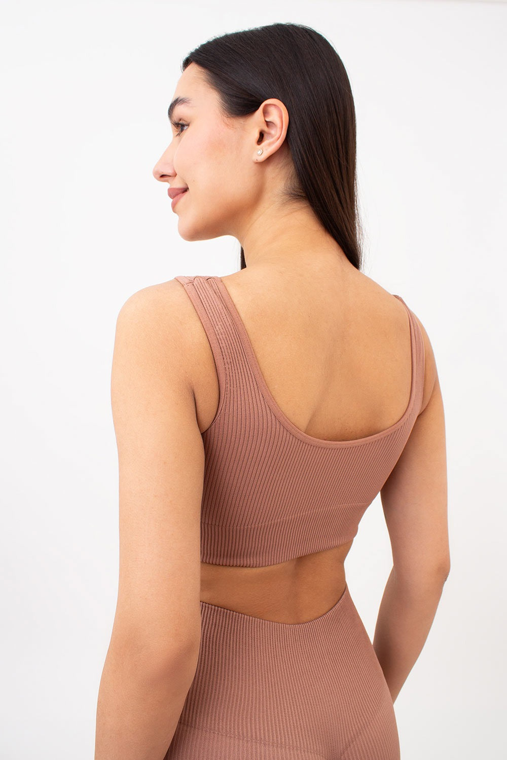 Топ в рубчик Top Rib UP-00000410 mokko