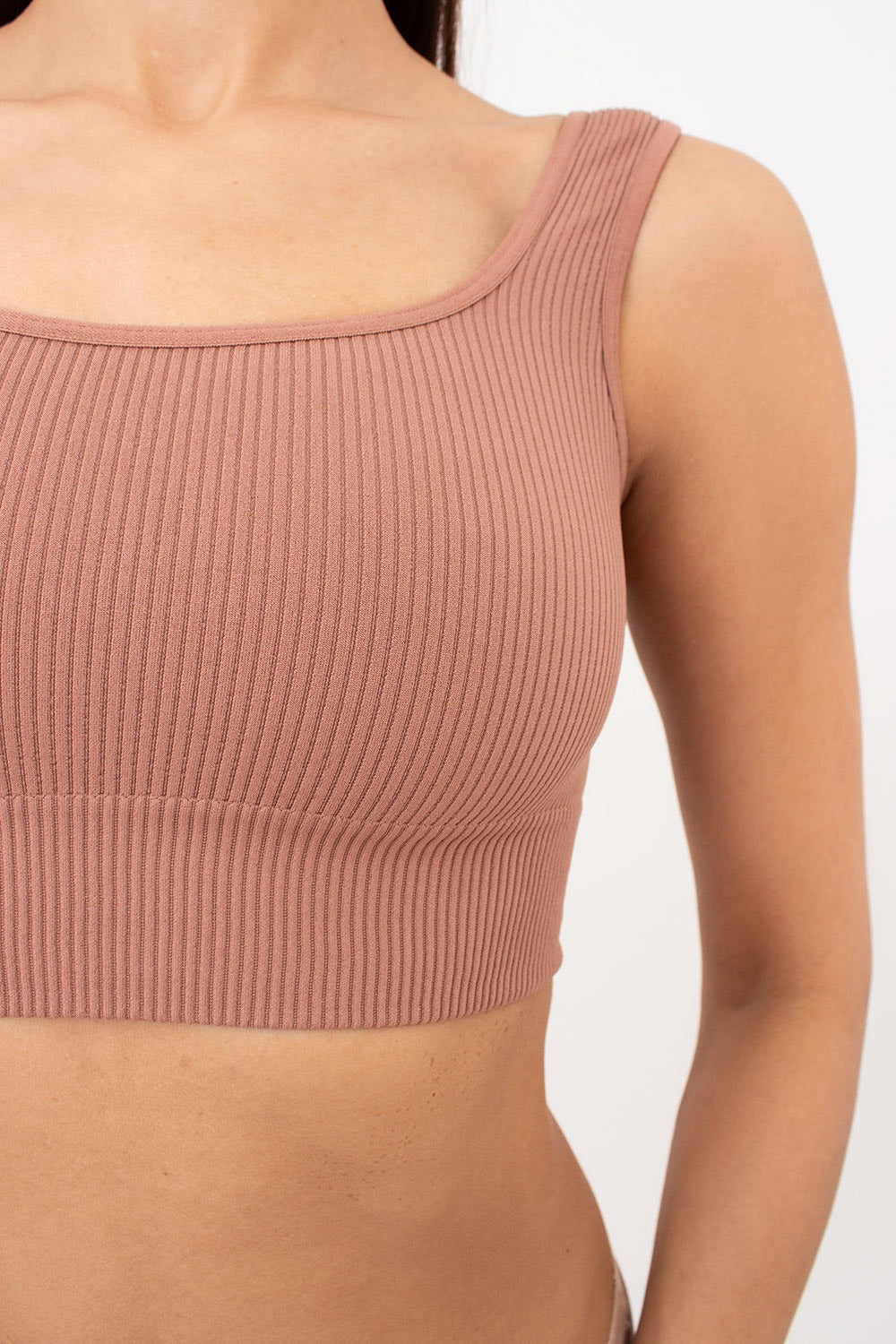 Топ в рубчик Top Rib UP-00000410 mokko