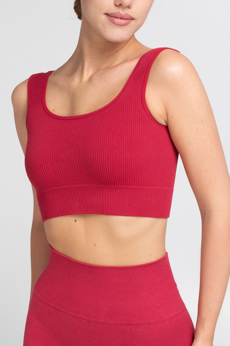 Топ в рубчик Top Rib UP-00000410 winterberry