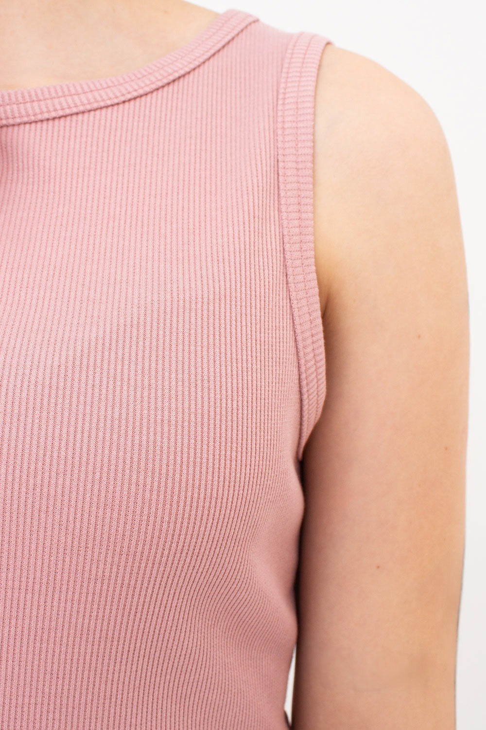 Майка у рубчик Rib UP-00000036 dusty rose