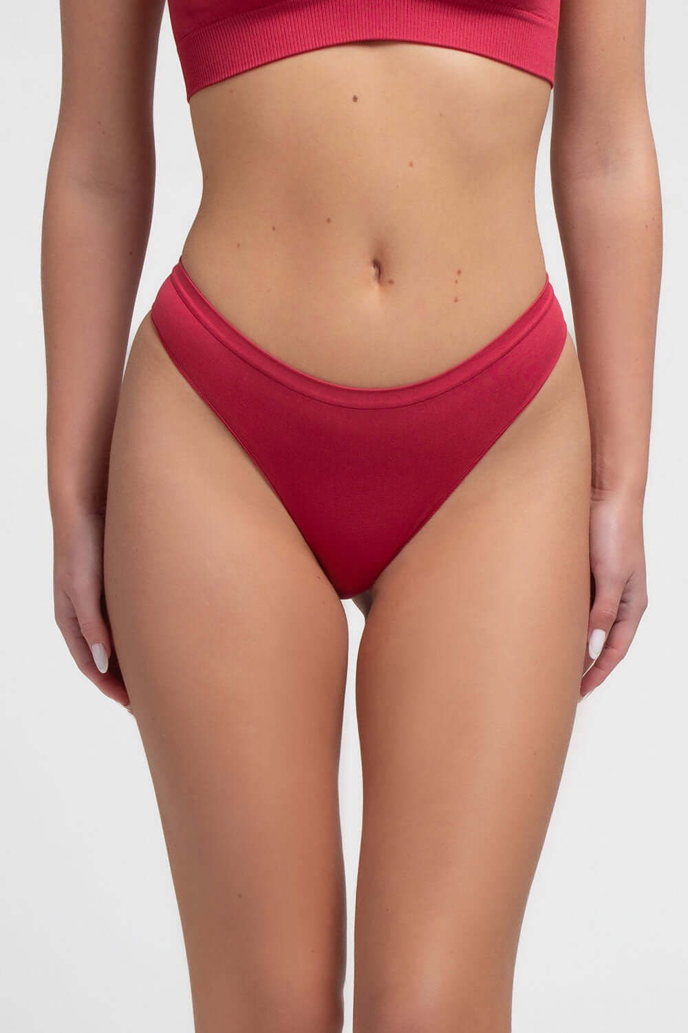 Бесшовные трусики бразилиана Brasilian Briefs Color UP-00000421 winterberry