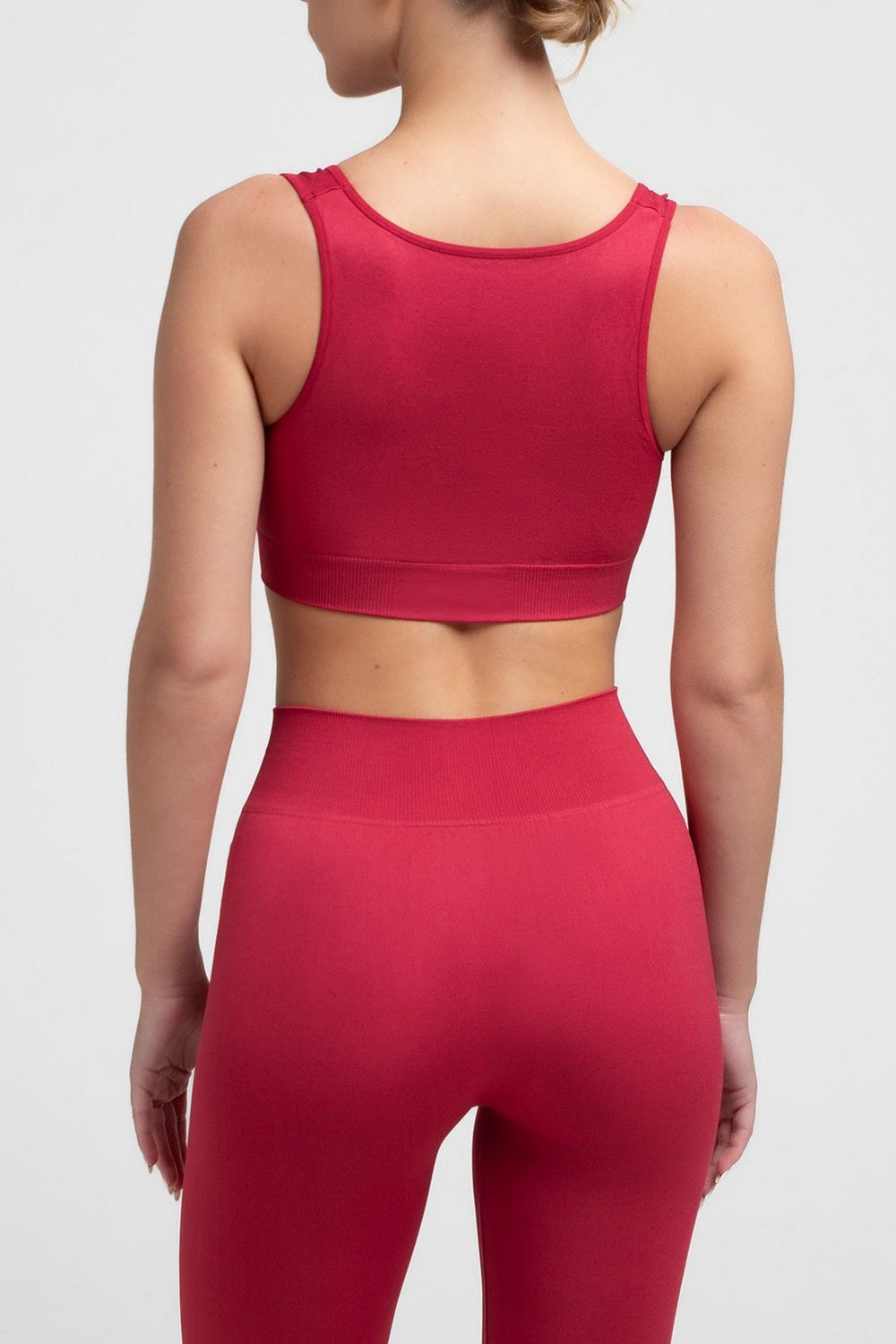 Бесшовный бра-топ с пуш-ап UP-00002141 winterberry