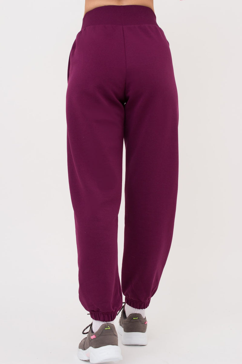 Спортивные брюки с карманами Street Style UP-00002154 magenta purple