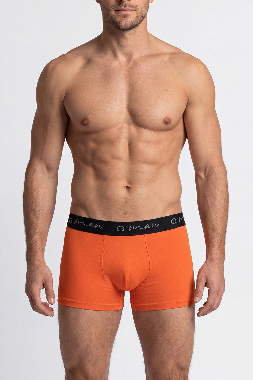 Чоловічі труси шорти G-MAN UP-00002775 deep orange Giulia