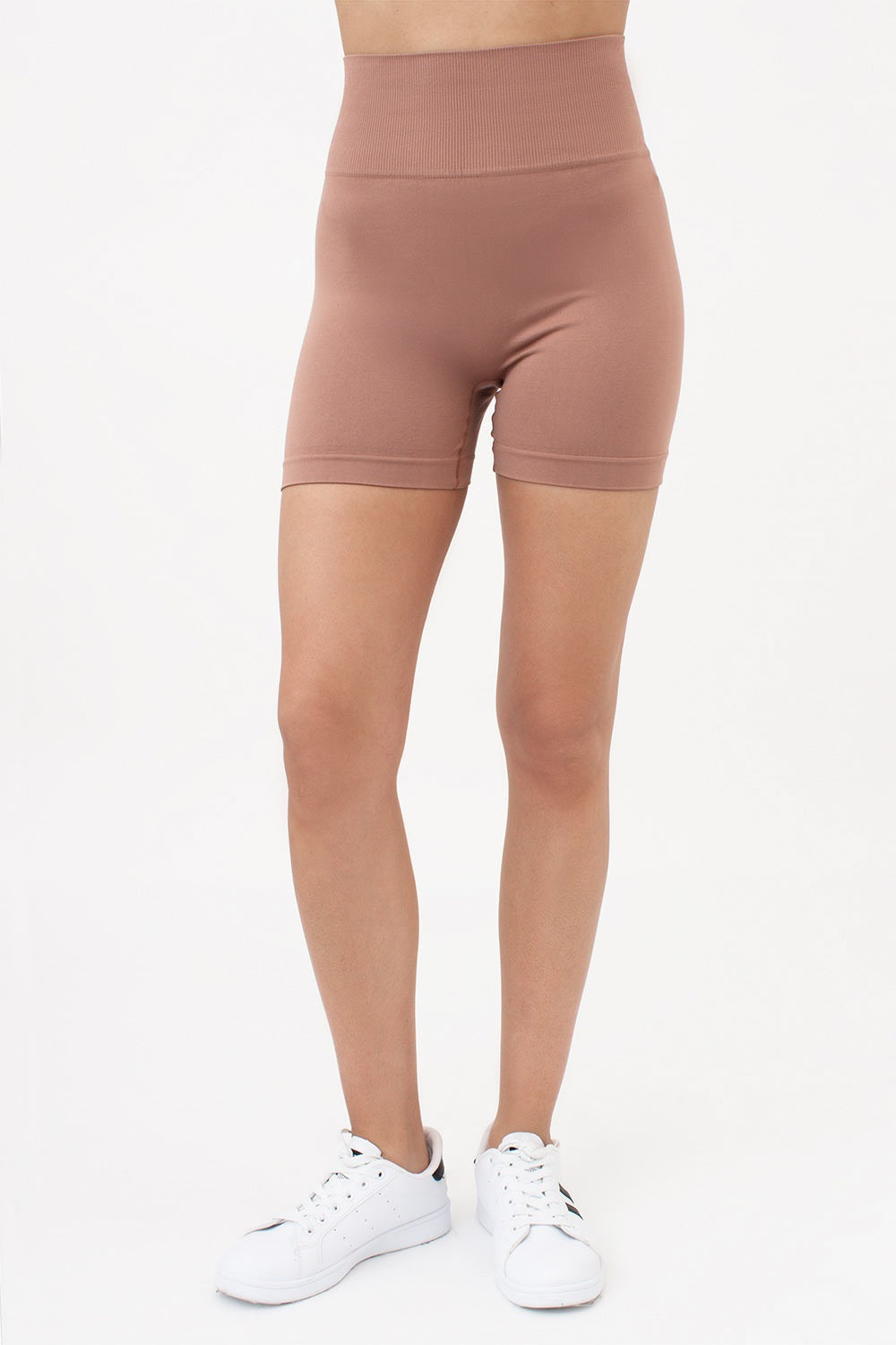 Спортивные бесшовные шорты Shorts Shape UP-00002950 mokko