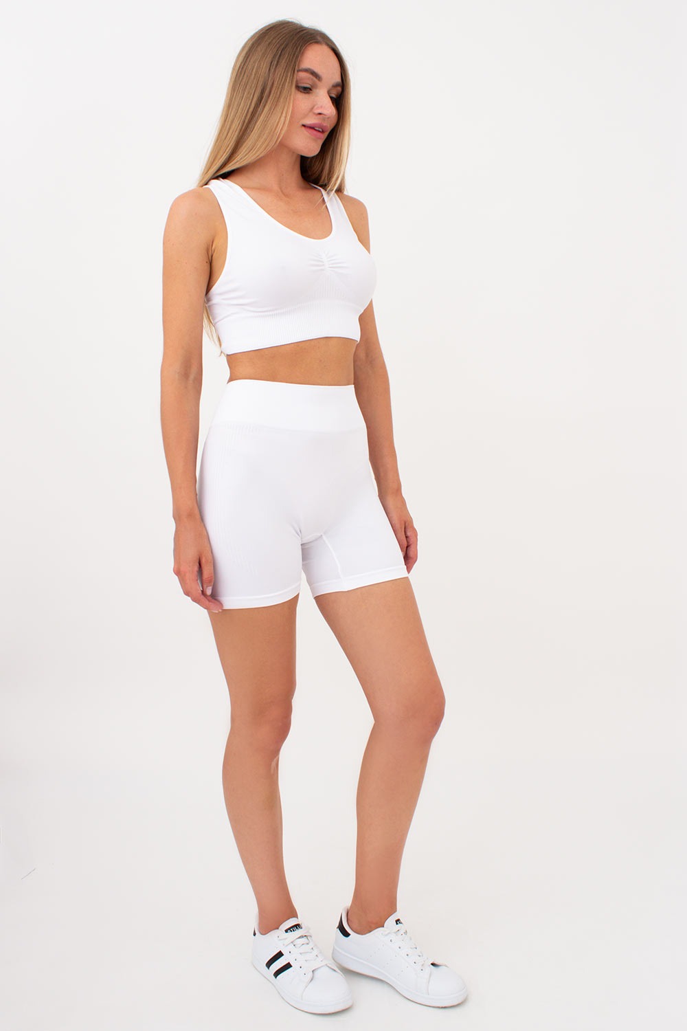 Спортивный топ из микрофибры UP-00002981 white