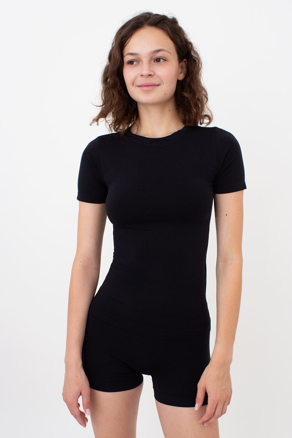 Бесшовная футболка из микрофибры UP-00002992 black