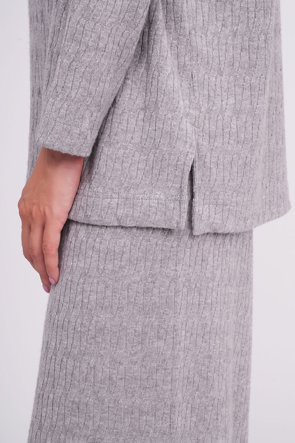 Костюм із ангори UP-00002999 ash grey melange Giulia