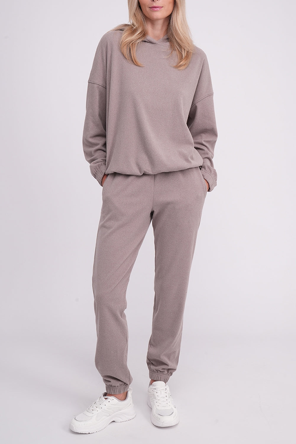 Флісовий костюм з брюками UP-00003004 soft truffle Giulia