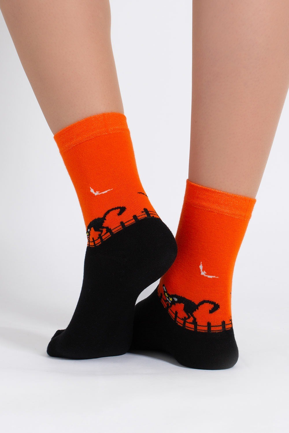 Хлопковые носки с принтом WS3 Halloween 2502 UP-00003115