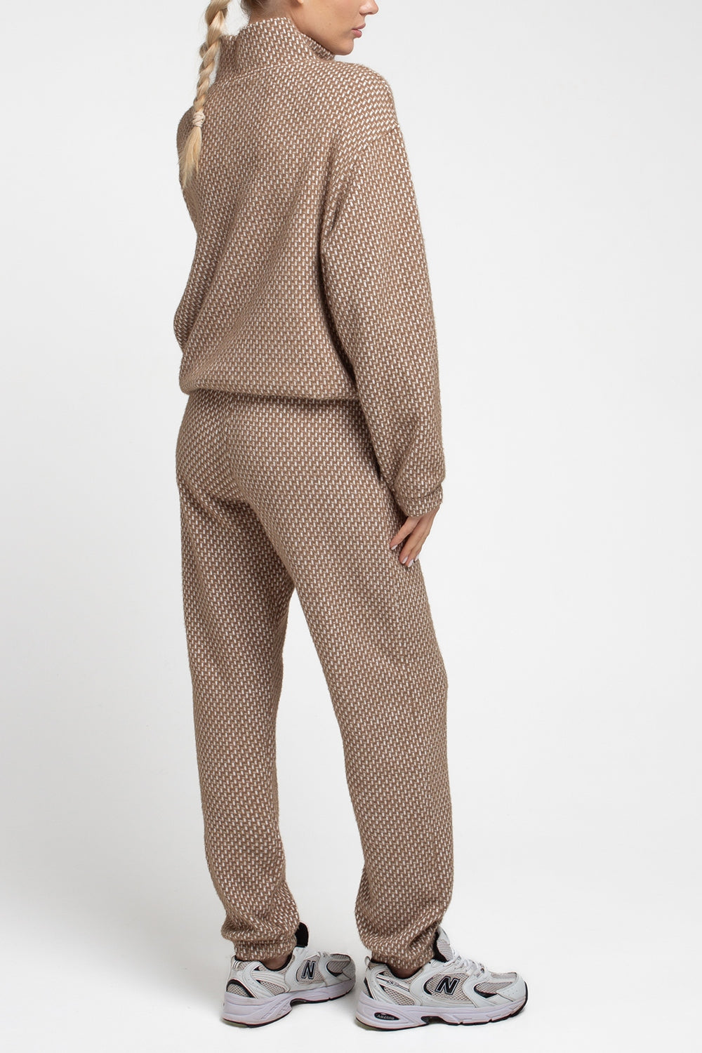 Костюм із ангорі UP-00003129 cocoa cupcake/white Giulia