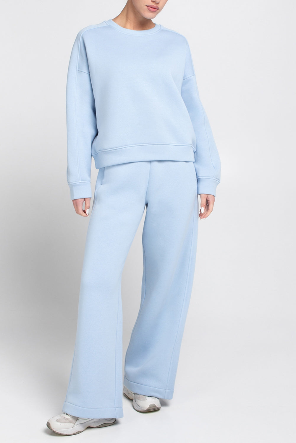 Квітковий костюм з начосом UP-00003152 whispy blue Giulia