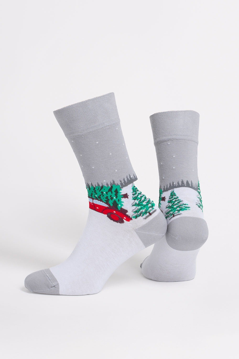 Чоловічі новорічні шкарпетки MS3 New Year 2602 UP-00003176