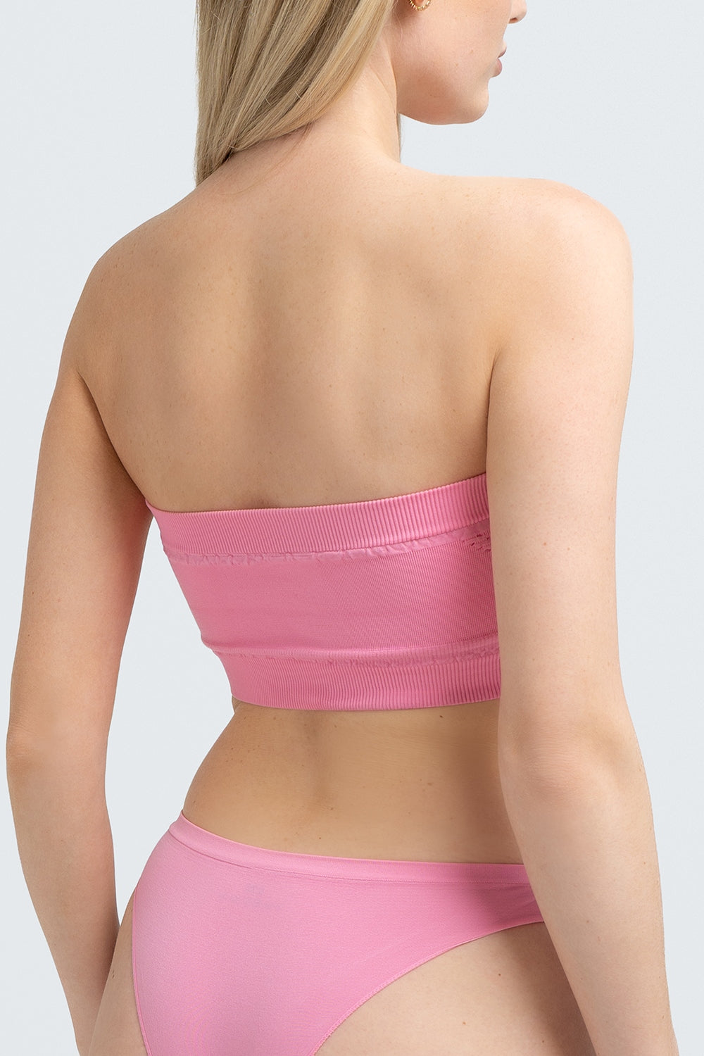 Топ-топ з мікрофібри UP-00003969 rosa pink Giulia спина