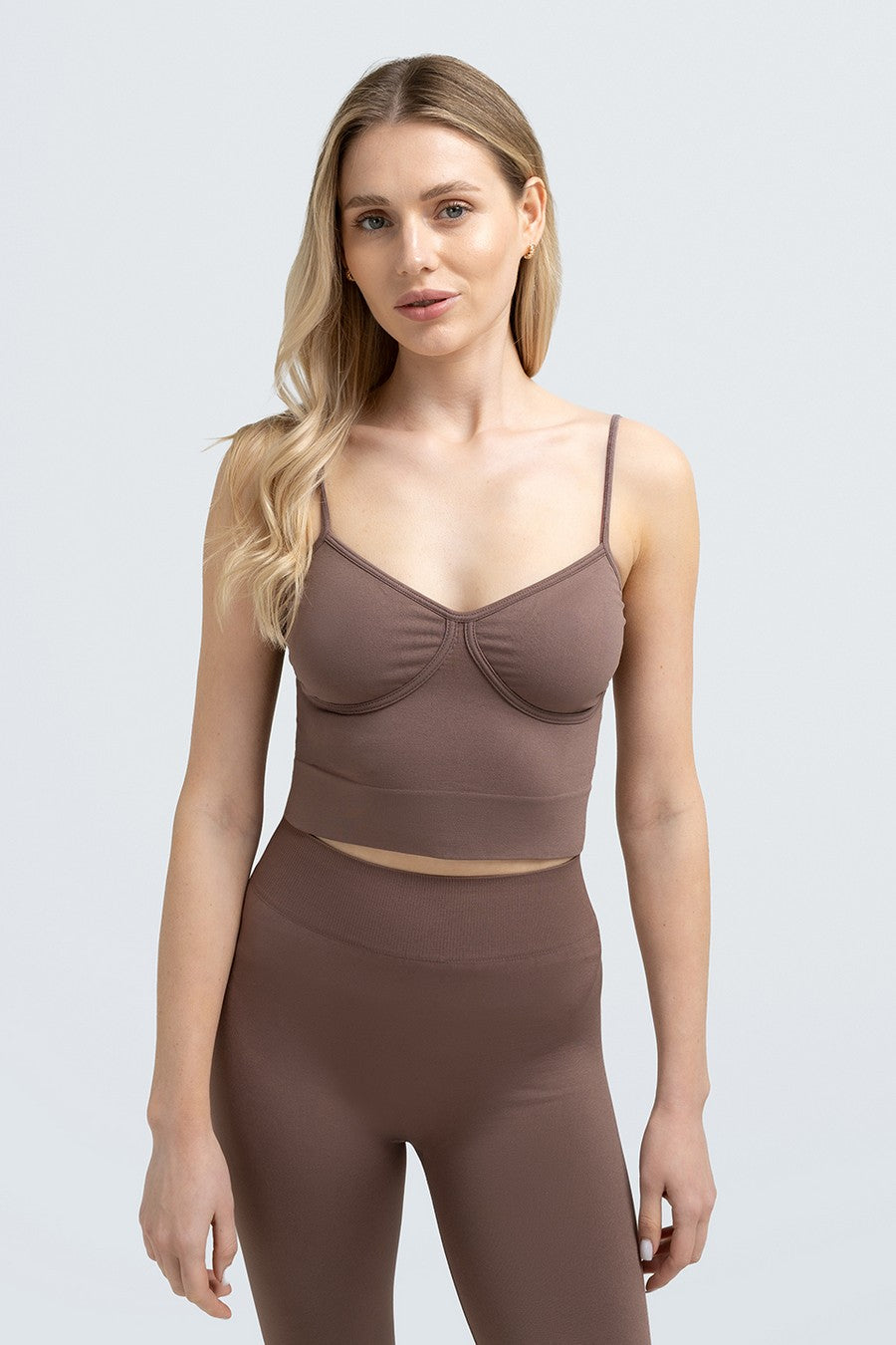 Майка из микрофибры UP-00003970 deep taupe