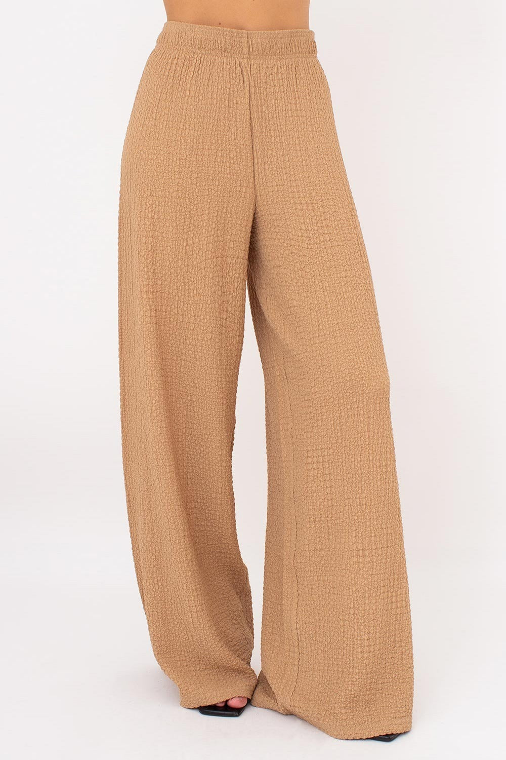 Комплект із жатої тканини Whispered Folds UP-00002902 dark beige