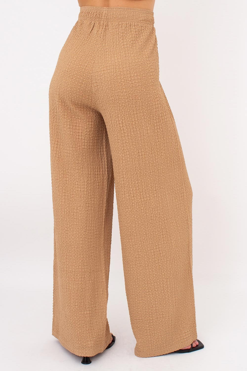 Комплект із жатої тканини Whispered Folds UP-00002902 dark beige
