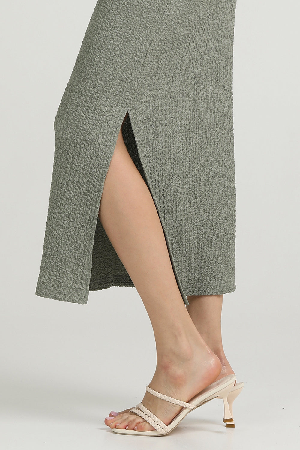 Сукня із жатої тканини Whispered Folds UP-00002903 mint green Giulia