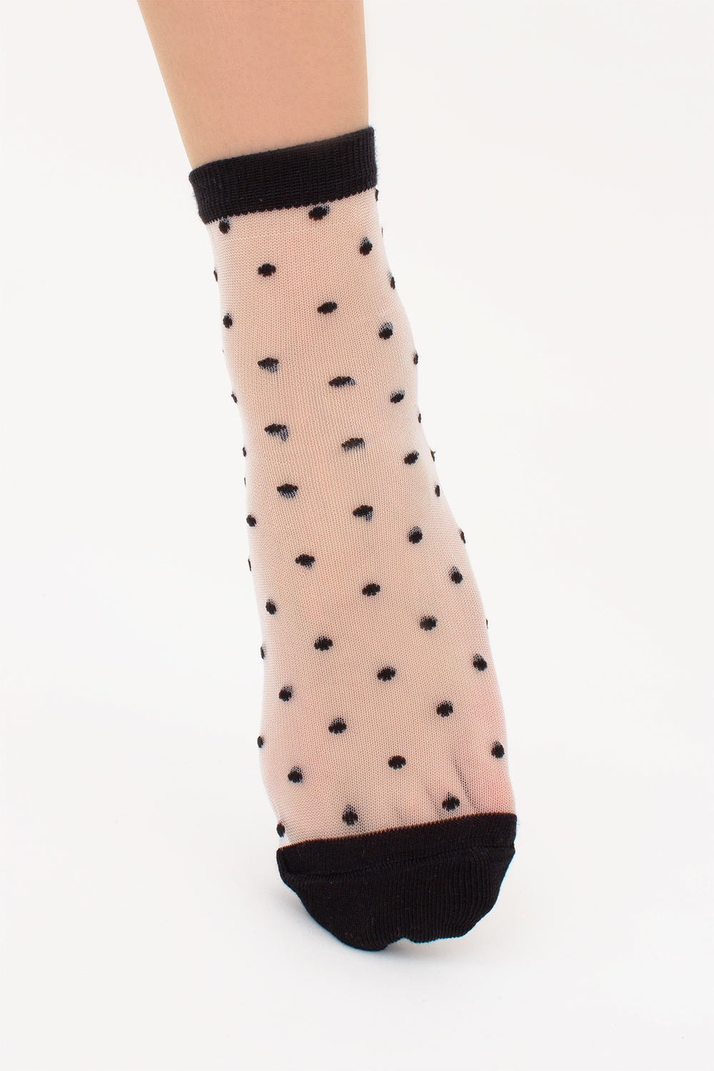 Прозорі шкарпетки у горошок WS2 CRISTAL 077 UP-00002893