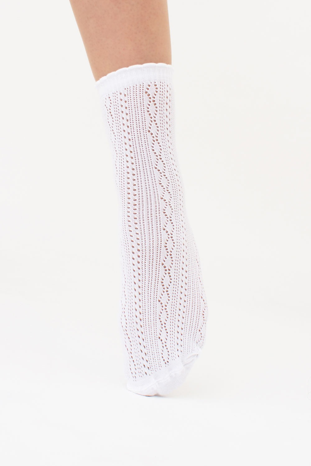 Высокие ажурные носки WS3 AIR 002 UP-00002856