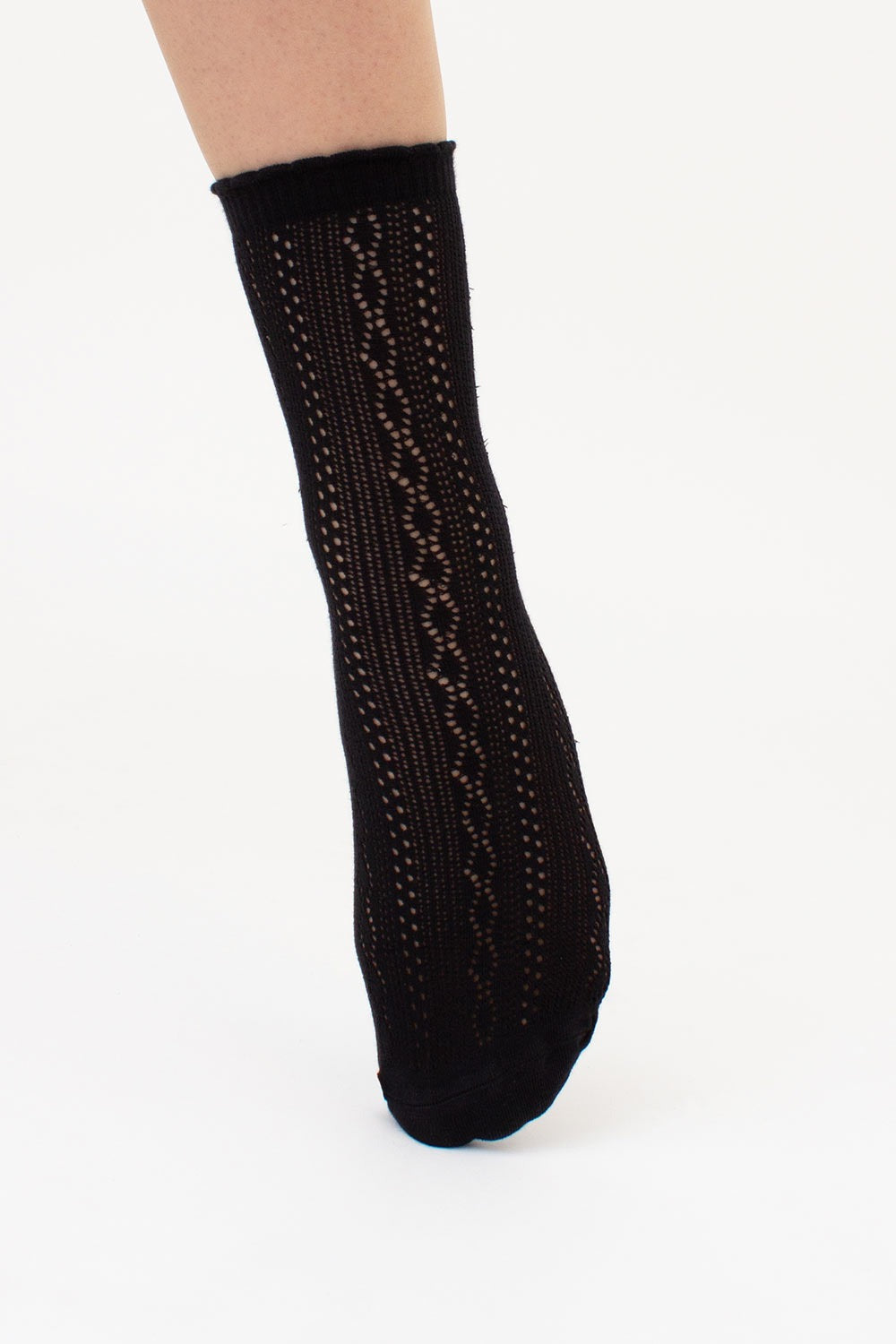 Высокие ажурные носки WS3 AIR 002 UP-00002856