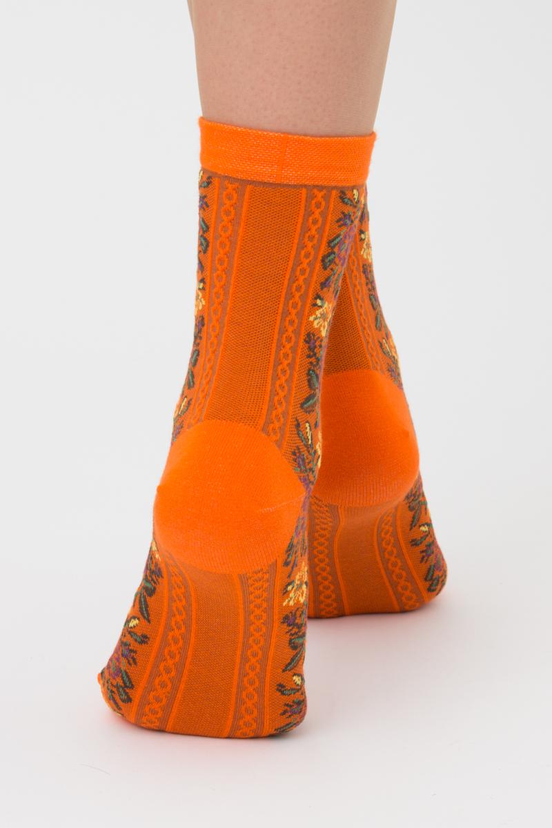 Хлопковые носки с орнаментом WS3 Background 007