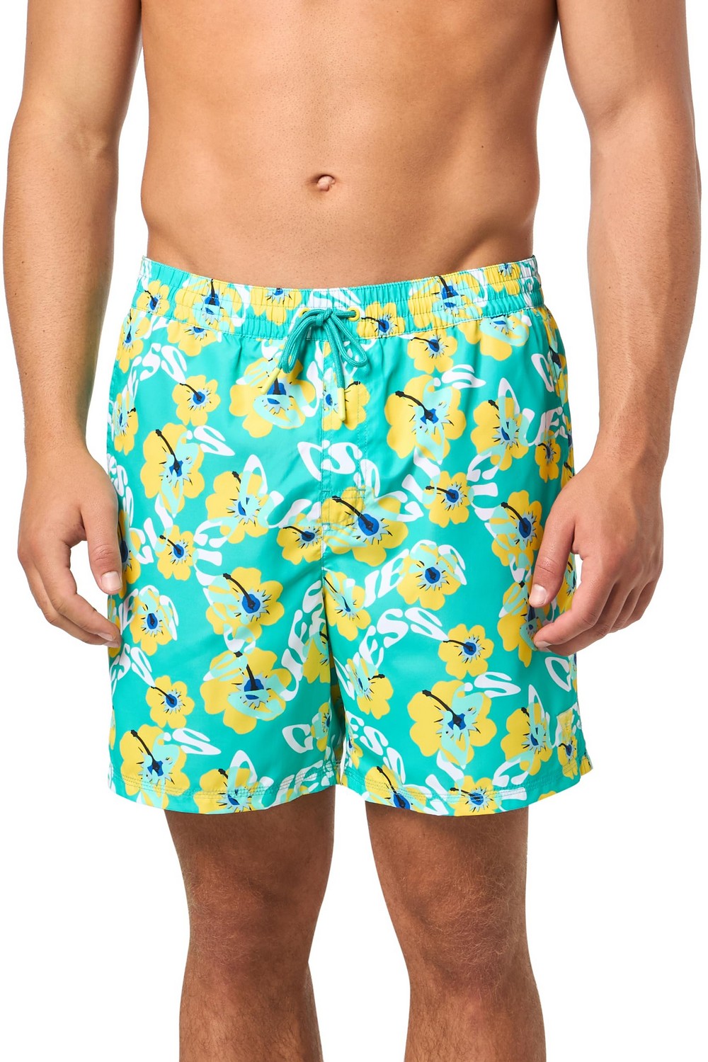 Чоловічі пляжні шорти 514688789 turquoise