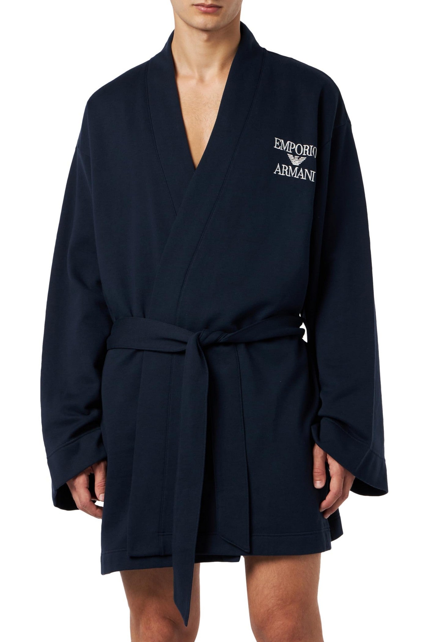 Чоловічий халат 466656487 blue