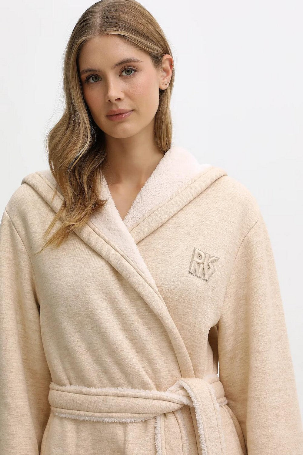 Халат с капюшоном YI00065 251 oatmeal