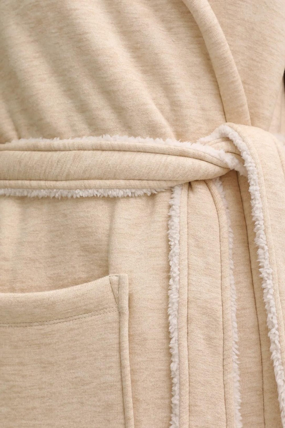 Халат с капюшоном YI00065 251 oatmeal