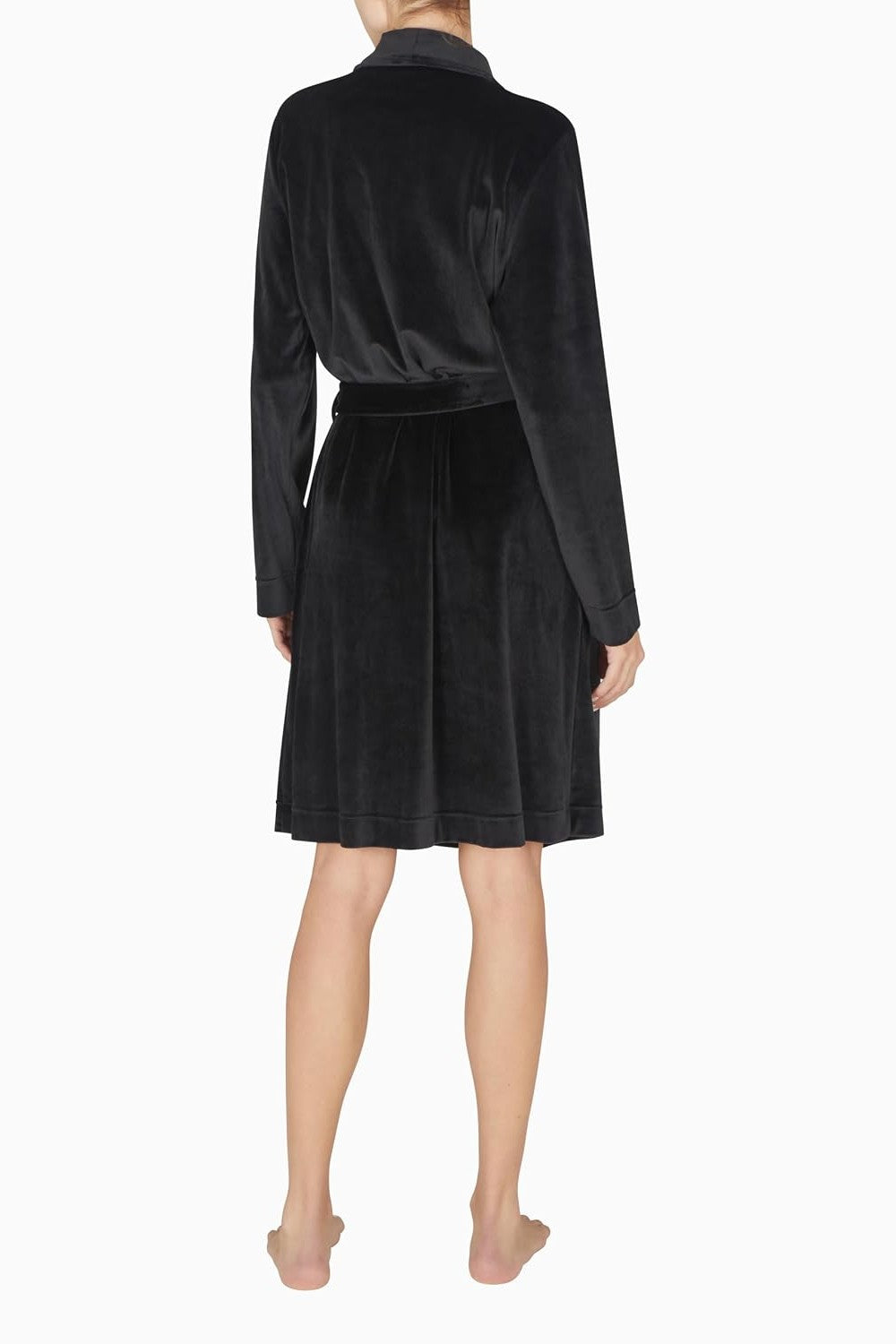 Велюровий халат 64158245 black Emporio Armani спина